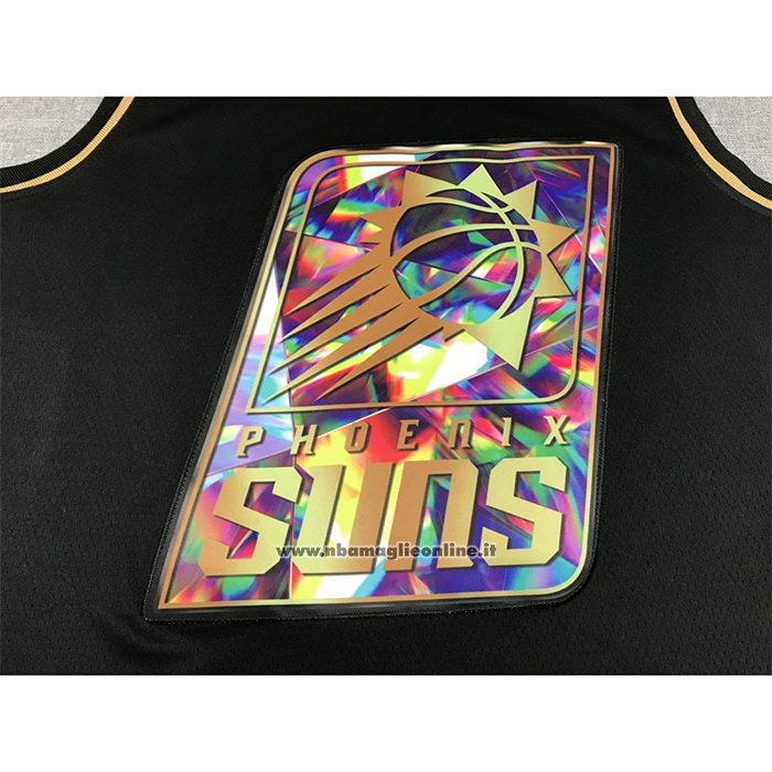 Maglia Golden Edition Phoenix Suns Devin Booker #1 2021-22 Nero